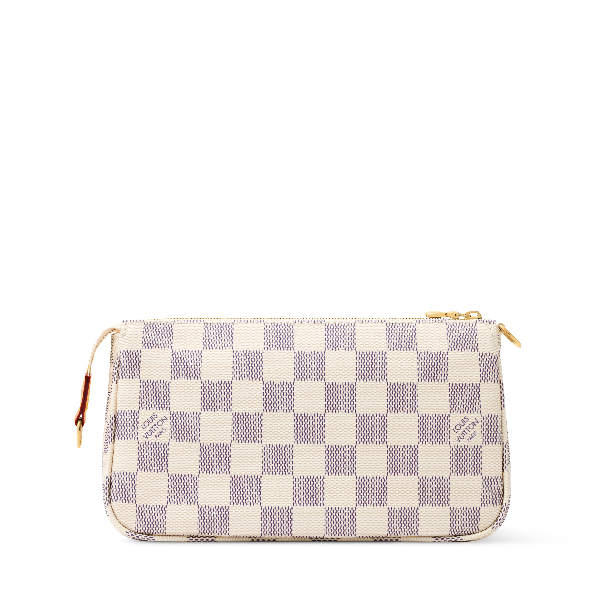 Bolso Pochette Accessoires Lona Damier Azur - Carteras y pequeña
